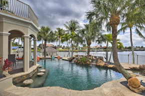 Luxe Cape Coral Escape with Boat Dock and Cabana!